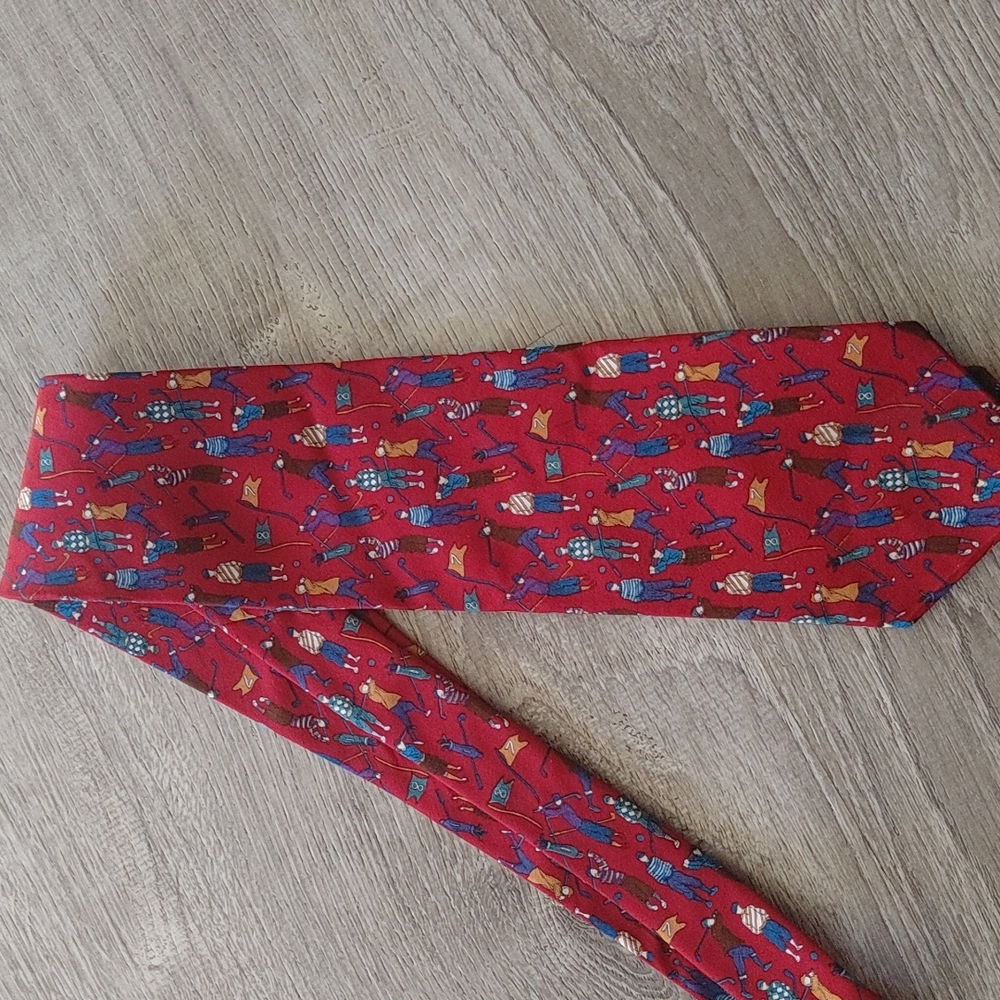 417 by Van Heusen Golf Neck Tie